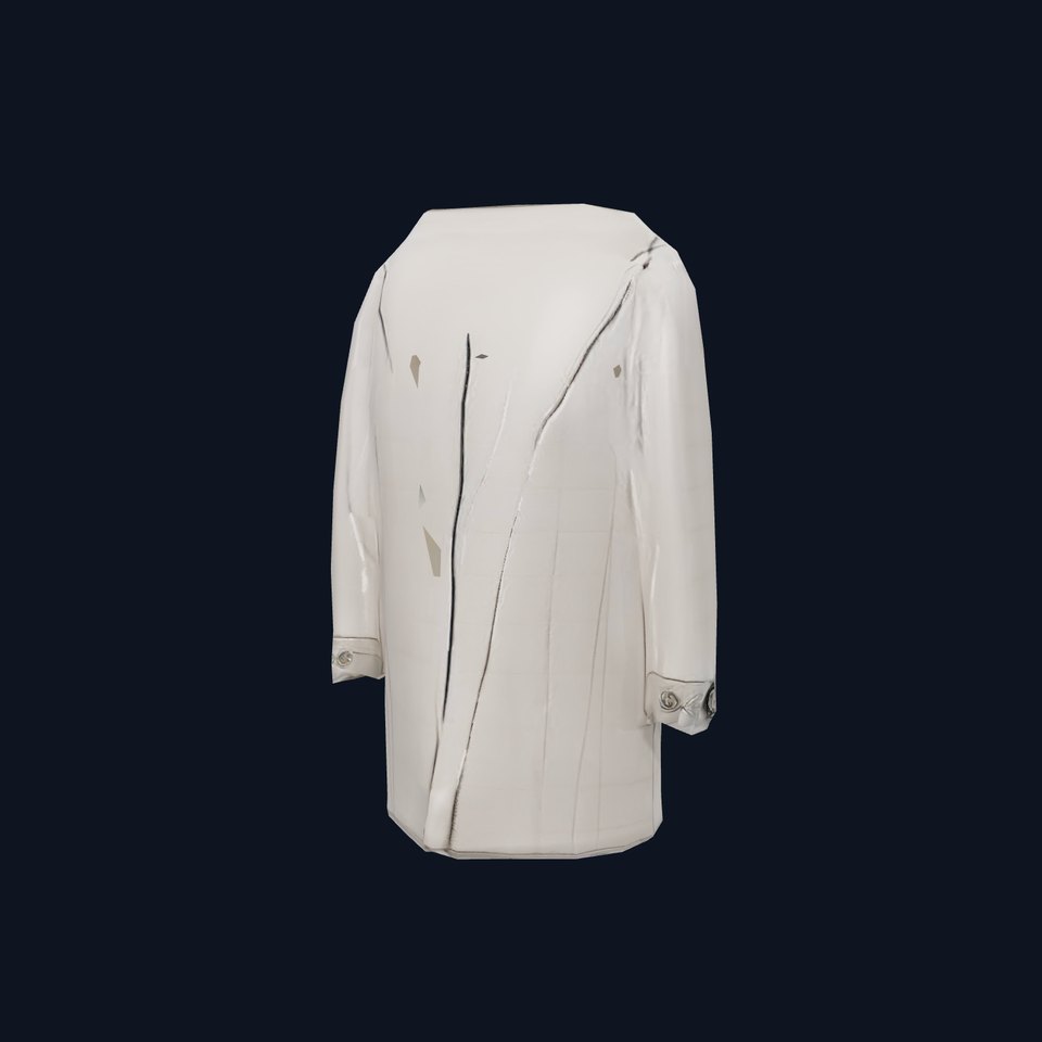 Elegant Grey Coat model pack